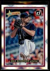 Max Scherzer [Crystals] #AS10 Baseball Cards 2018 Panini Donruss All Stars Prices