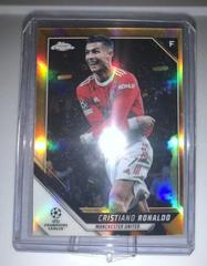 Cristiano Ronaldo [Orange Refractor] Soccer Cards 2021 Topps Chrome UEFA Champions League Prices