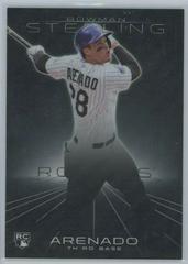 Nolan Arenado #5 Baseball Cards 2013 Bowman Sterling Prices