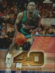 Joe Dumars [Refractor] Basketball Cards 1997 Topps Chrome Topps 40 Prices