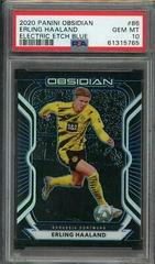Erling Haaland [Blue] Soccer Cards 2020 Panini Obsidian Prices