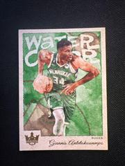 Giannis Antetokounmpo #26 Basketball Cards 2022 Panini Court Kings Water Color Prices