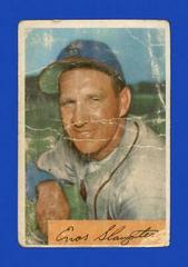 Enos Slaughter #62 Baseball Cards 1954 Bowman Prices