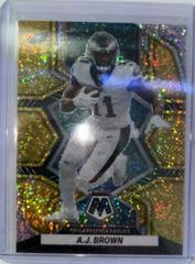 A. J. Brown [Gold Sparkle] #191 Football Cards 2022 Panini Mosaic Prices