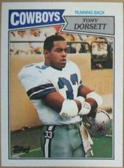 Tony Dorsett #263 Football Cards 1987 Topps Prices