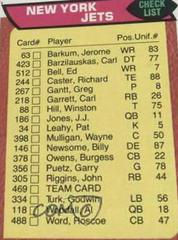 Jets Checklist #469 Football Cards 1976 Topps Prices