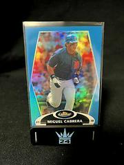 Miguel Cabrera [Blue Refractor] Baseball Cards 2008 Finest Prices