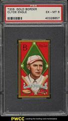 Clyde Engle Baseball Cards 1911 T205 Gold Border Prices