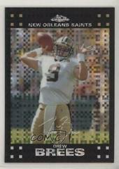 Drew Brees [Xfractor] Football Cards 2007 Topps Chrome Prices
