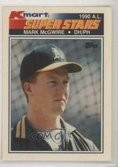 Mark McGwire #32 Baseball Cards 1990 Kmart Prices