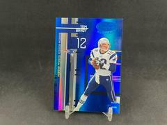 Tom Brady [Mirror Blue] #70 Football Cards 2005 Leaf Certified Materials Prices