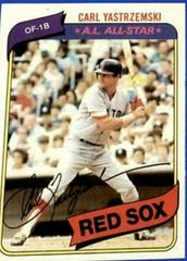 Carl Yastrzemski #720 Baseball Cards 1980 Topps Prices