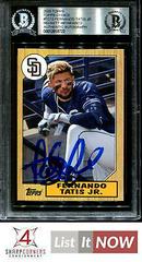 Fernando Tatis Jr. [Autograph] Baseball Cards 2020 Topps Choice Prices