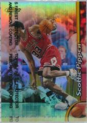 Scottie Pippen [Refractor w/ Coating] #117 Basketball Cards 1998 Finest Prices