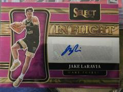 Jake LaRavia [Purple] #IN-JLA Basketball Cards 2022 Panini Chronicles Draft Picks In Flight Signatures Prices