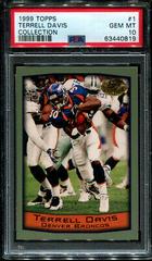 Terrell Davis [Collection] #1 Football Cards 1999 Topps Prices