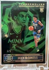 Jaden McDaniels [Green] Basketball Cards 2020 Panini Illusions Prices