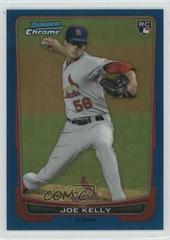 Joe Kelly [Blue Refractor] #11 Baseball Cards 2012 Bowman Chrome Draft Prices