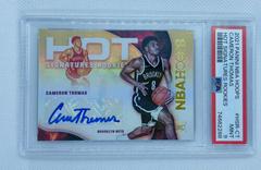 Cameron Thomas [Hyper Gold] #HSR-CT Basketball Cards 2021 Panini Hoops Hot Signatures Rookies Prices