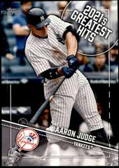 Aaron Judge [5x7] Baseball Cards 2022 Topps 2021’s Greatest Hits Prices