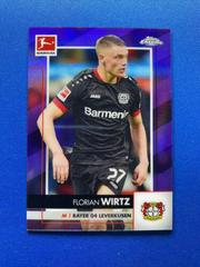 Florian Wirtz [Purple Refractor] Soccer Cards 2020 Topps Chrome Bundesliga Prices