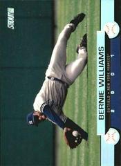 Bernie Williams #8 Baseball Cards 2001 Stadium Club Prices