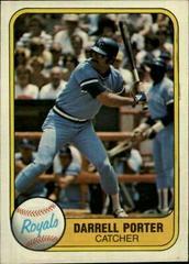 Darrell Porter #36 Baseball Cards 1981 Fleer Prices