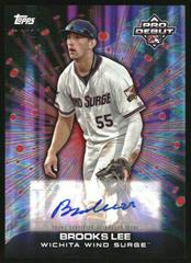 Brooks Lee [Red] #FC-BL Baseball Cards 2023 Topps Pro Debut Future Cornerstones Autographs Prices