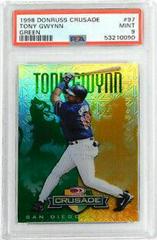 Tony Gwynn [Green] #97 Baseball Cards 1998 Donruss Crusade Prices