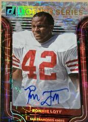Ronnie Lott [Autograph] Football Cards 2022 Panini Donruss The Legends Series Prices