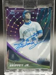 Ken Griffey Jr. #TEK-KGJ Baseball Cards 2022 Topps Clearly Authentic Tek Autographs Prices