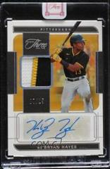 Ke'Bryan Hayes [Silver] #AJ-KB Baseball Cards 2022 Panini Three and Two Autograph Jerseys Prices