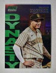 Manny Machado [Green] #9A Baseball Cards 2022 Stadium Club Chrome Dynasty and Destiny Prices