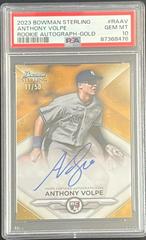 Anthony Volpe #RA-AV Baseball Cards 2023 Bowman Sterling Rookie Autographs Prices