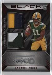 Jayden Reed [Ruby] #RSM-28 Football Cards 2023 Panini Black Rookie Signature Materials Prices