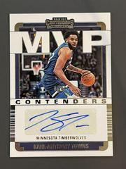 Karl Anthony Towns #MVP-KAT Basketball Cards 2022 Panini Contenders MVP Autographs Prices