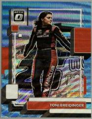 Toni Breidinger [Carolina Blue Wave] #54 Racing Cards 2023 Panini Donruss NASCAR Optic Prices
