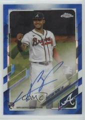 Cristian Pache #RA-CP Baseball Cards 2021 Topps Chrome Sapphire Rookie Autographs Prices
