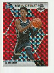 JA Morant [Red Mosaic] Basketball Cards 2019 Panini Mosaic Prices