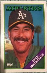 Rick Rodriguez Baseball Cards 1988 Topps Prices