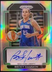 Becky Hammon [Silver] #SG-BHM Basketball Cards 2022 Panini Prizm WNBA Signatures Prices