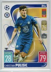 Christian Pulisic Soccer Cards 2021 Topps Match Attax Champions & Europa League Prices