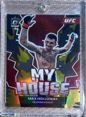 Max Holloway [Gold] #3 Ufc Cards 2023 Panini Donruss Optic UFC My House Prices
