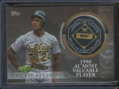 Rickey Henderson [Gold] #MVP-RH Baseball Cards 2023 Topps Update MVP Medallion Prices