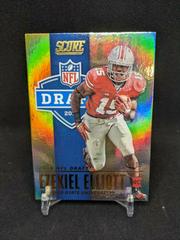 Ezekiel Elliott [Jumbo Gold] Football Cards 2016 Panini Score NFL Draft Prices