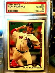 Clay Buchholz Baseball Cards 2014 Topps Prices