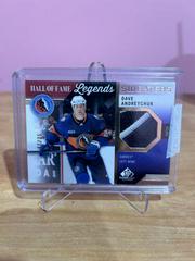 Dave Andreychuk [Patch] #HOF-DA Hockey Cards 2021 SP Game Used HOF Legends Sweaters Prices