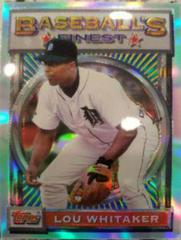 Lou Whitaker [Refractor] #2 Baseball Cards 1993 Finest Prices