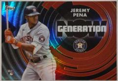 Jeremy Pena [Black] #GN-69 Baseball Cards 2022 Topps Update Generation Now Prices