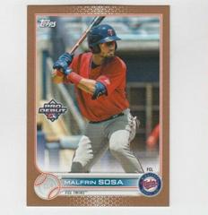 Malfrin Sosa [Gold] #PD-67 Baseball Cards 2022 Topps Pro Debut Prices